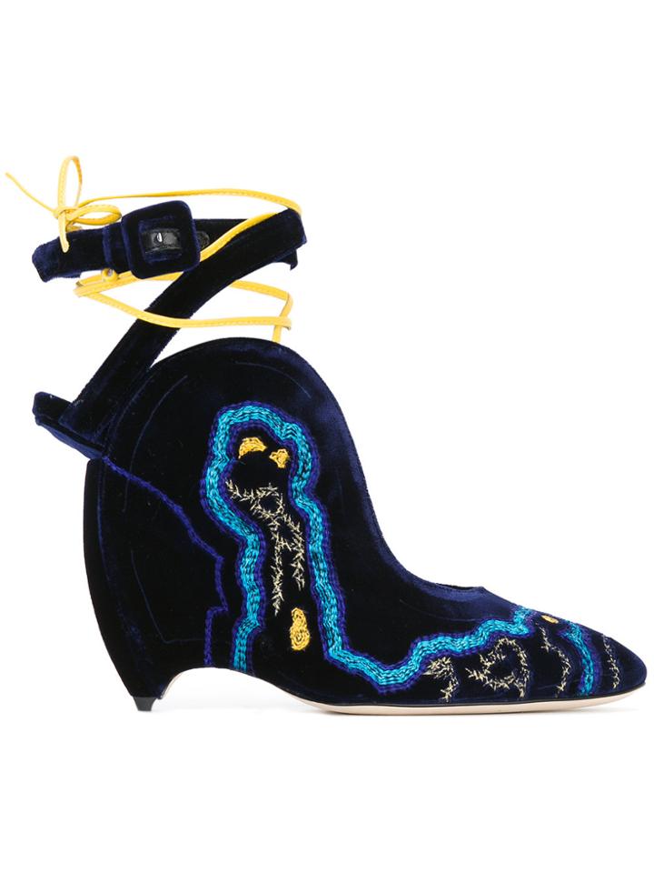 Liudmila Leandra Shoes - Blue