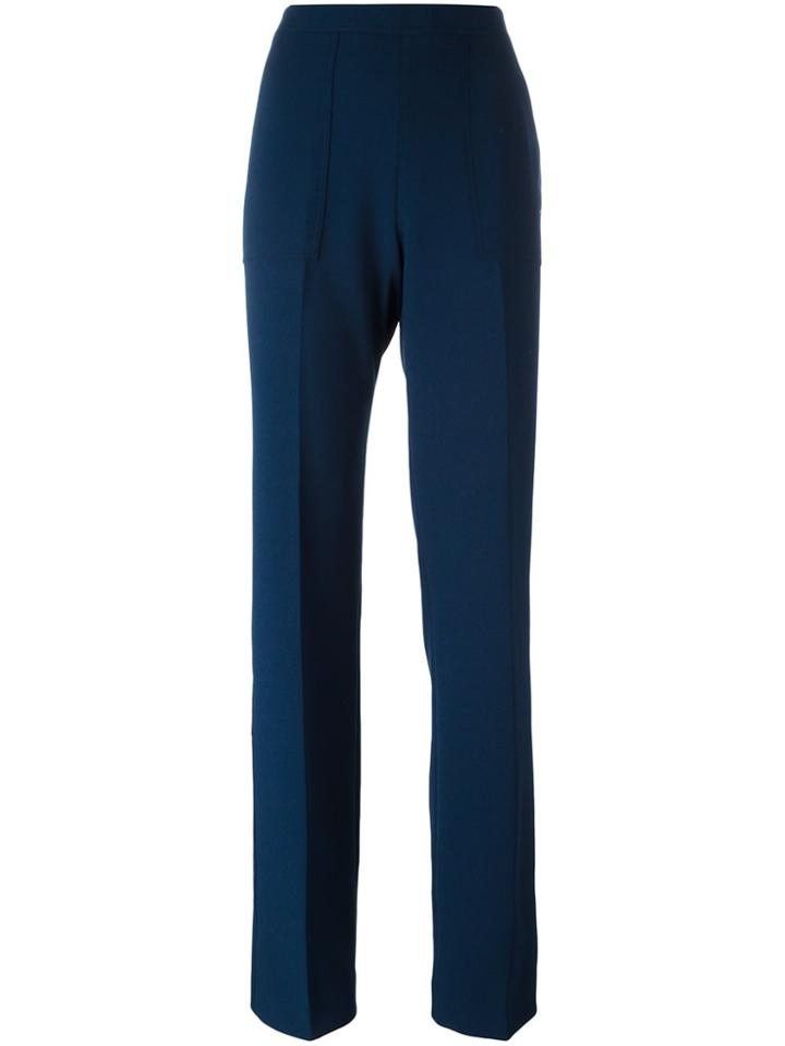 Tory Burch Wide Leg Trousers - Blue