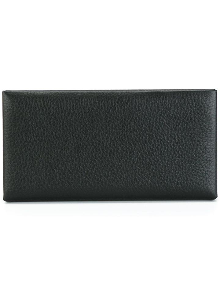 Maison Margiela Folded Rectangle Flat Wallet - Black