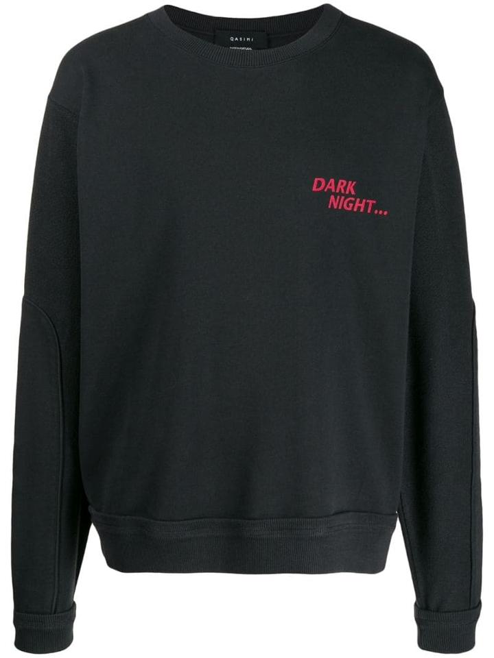 Qasimi Carbon Sweatshirt - Black