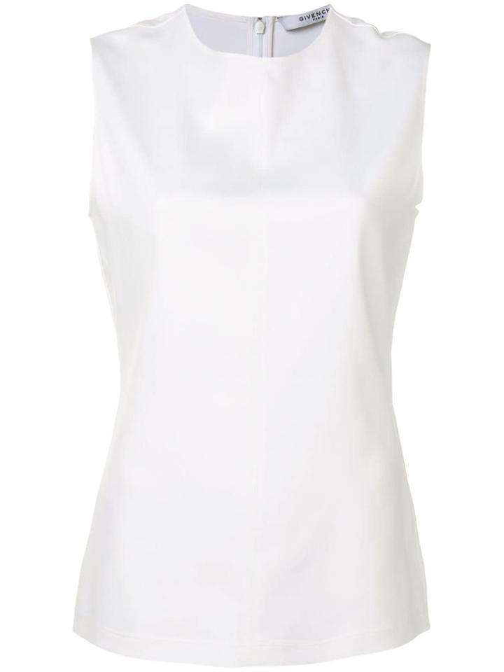 Givenchy Sleeveless Fitted Top - White