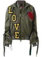 Dolce & Gabbana Patchwork Design Jacket - Green