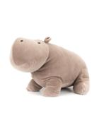 Jellycat Hippo Soft Toy - Brown