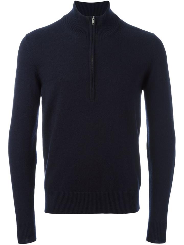 Maison Margiela Leather Elbow Patch Jumper