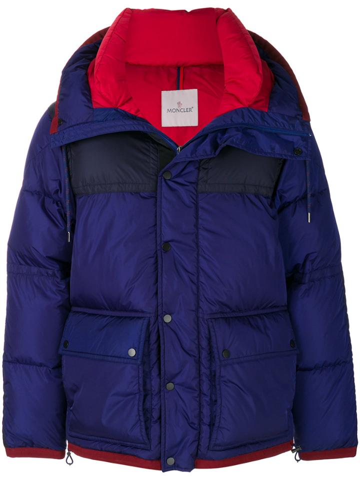 Moncler Empire Coat - Blue