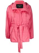 Weekend Max Mara Hooded Raincoat - Pink