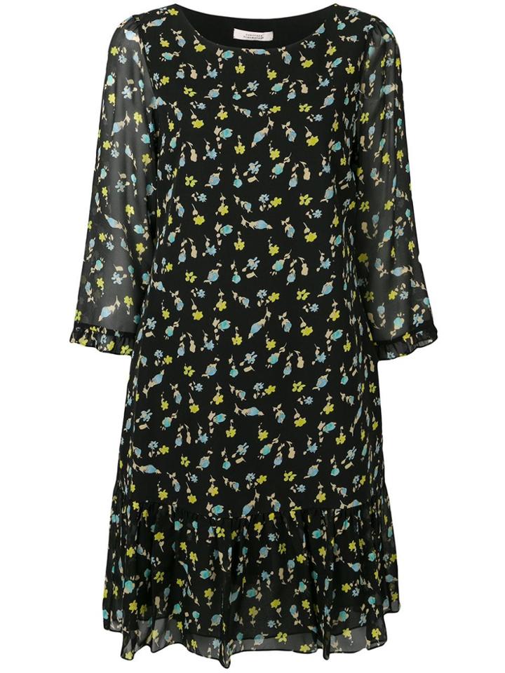 Dorothee Schumacher Nightfall Meadow Printed Dress - Black