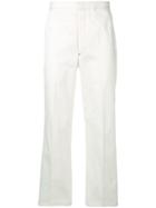 Thom Browne Patch Pocket Straight Leg Chino - White