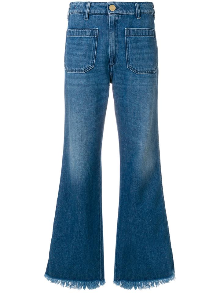 The Seafarer Wide Leg Jeans - Blue