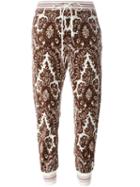 Chloé Velour Jacquard Trackpants
