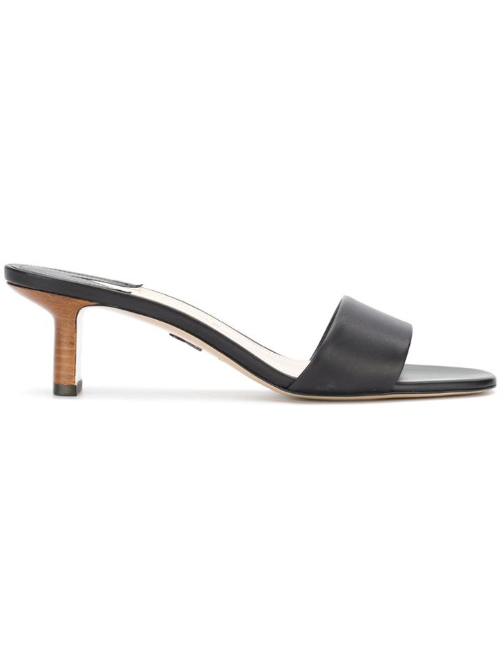 Paul Andrew Slip-on Sandals - Black