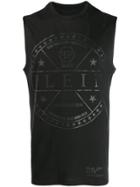 Philipp Plein Graphic Tank Top - Black