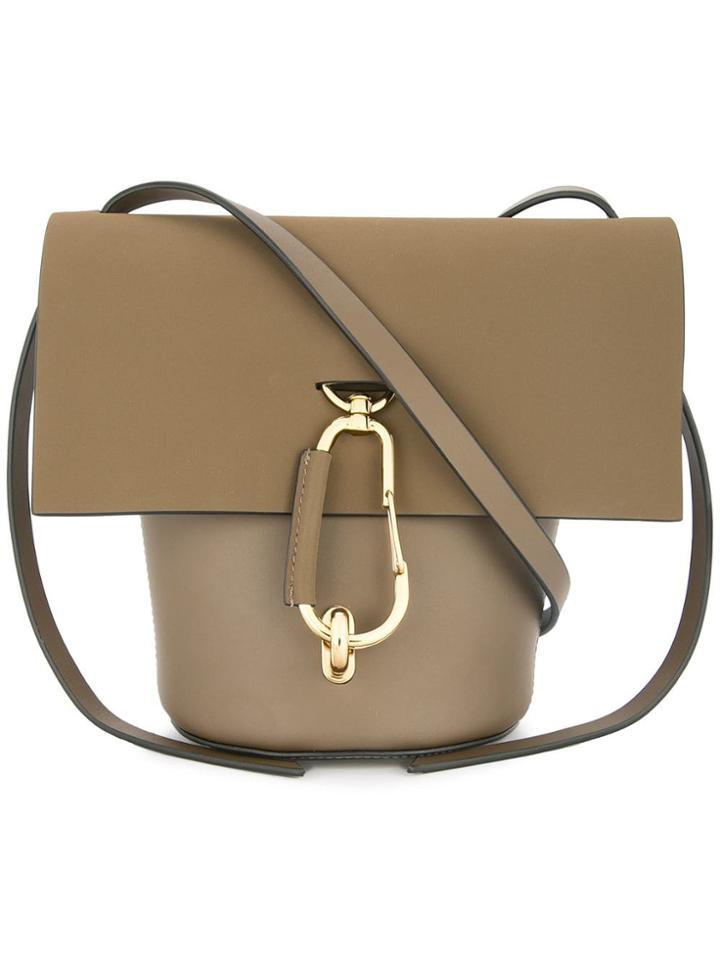 Zac Zac Posen Belay Flap Crossbody Bag - Brown