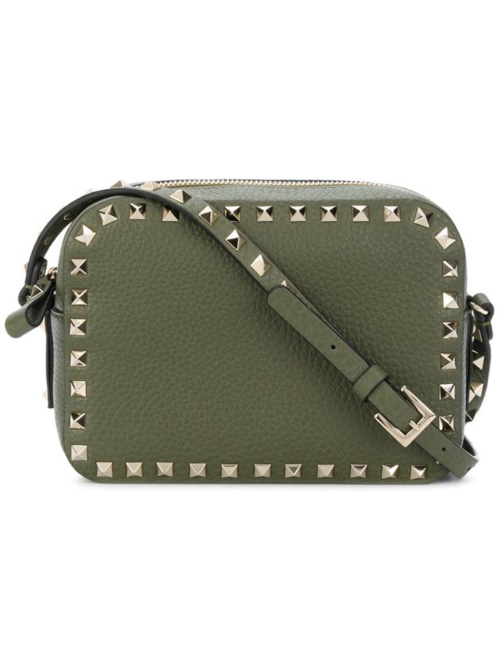 Valentino Valentino Garavani Rockstud Camera Shoulder Bag - Green