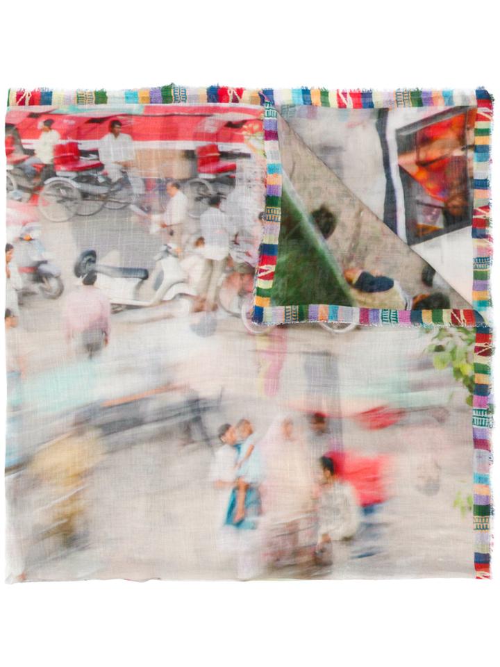 Faliero Sarti Risho Printed Scarf - Multicolour