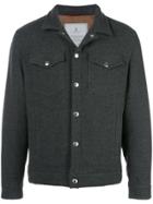 Brunello Cucinelli Single-breasted Fitted Jacket - Grey
