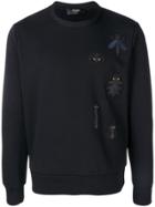 Fendi Patch Swetshirt - Black