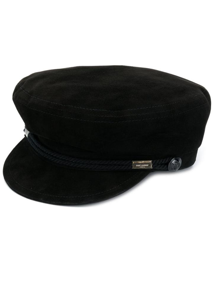Saint Laurent Sailor Cap - Black