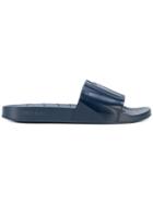 Jimmy Choo Rey Slide Sandals - Blue
