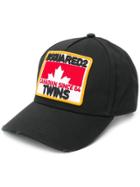 Dsquared2 Canadian Twins Baseball Cap - Black