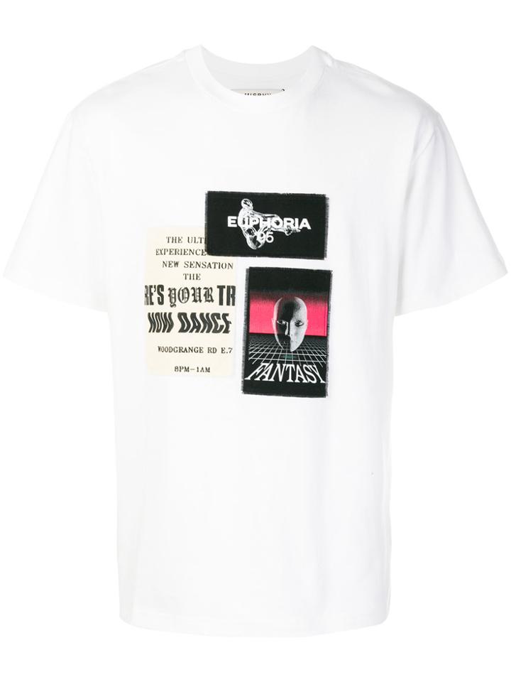 Misbhv Patch Detail T-shirt - White