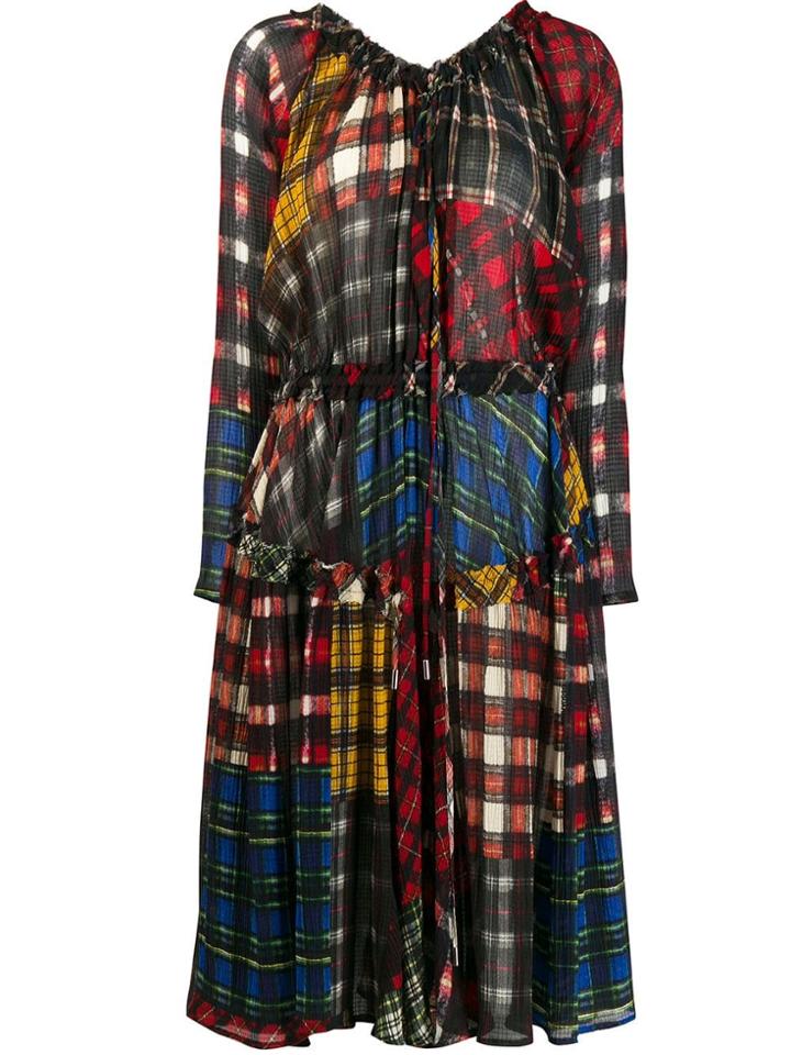 Dsquared2 Multi-check Pattern Dress