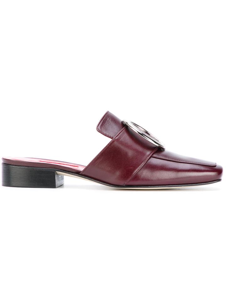 Dorateymur Petrol Mules - Pink & Purple