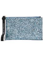 Emilio Pucci Two-tone Zip Clutch - Blue