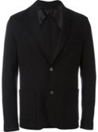 Lanvin Classic Blazer, Men's, Size: 50, Black, Polyamide/spandex/elastane/viscose/wool