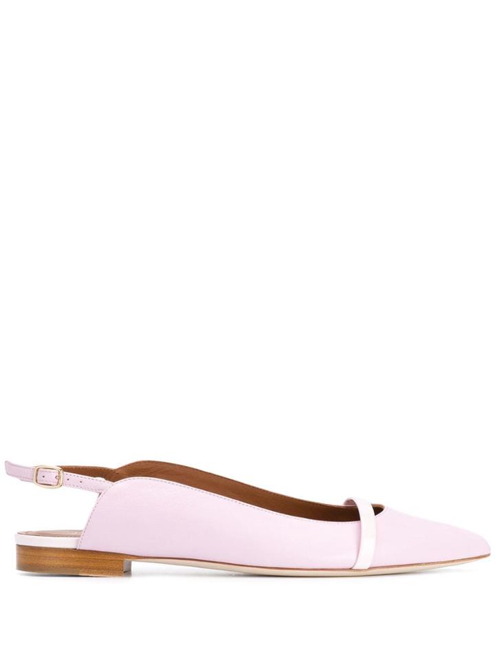 Malone Souliers Marion Luwolt Mules - Pink