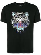Kenzo Front Tiger Design T-shirt - Black