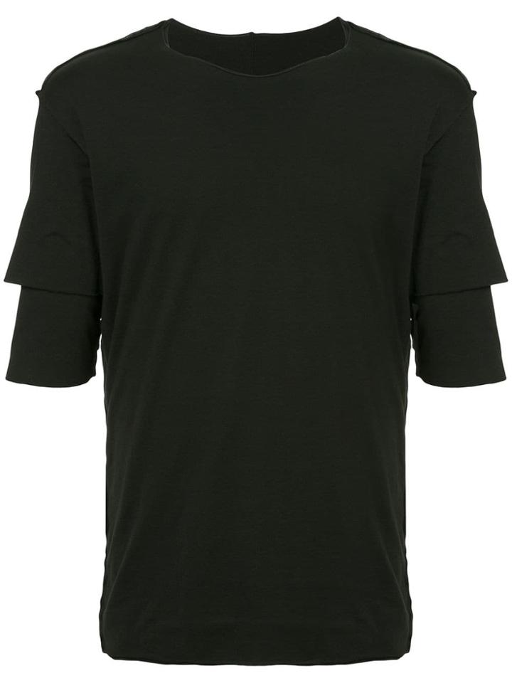 Kazuyuki Kumagai Raw Edges T-shirt - Black