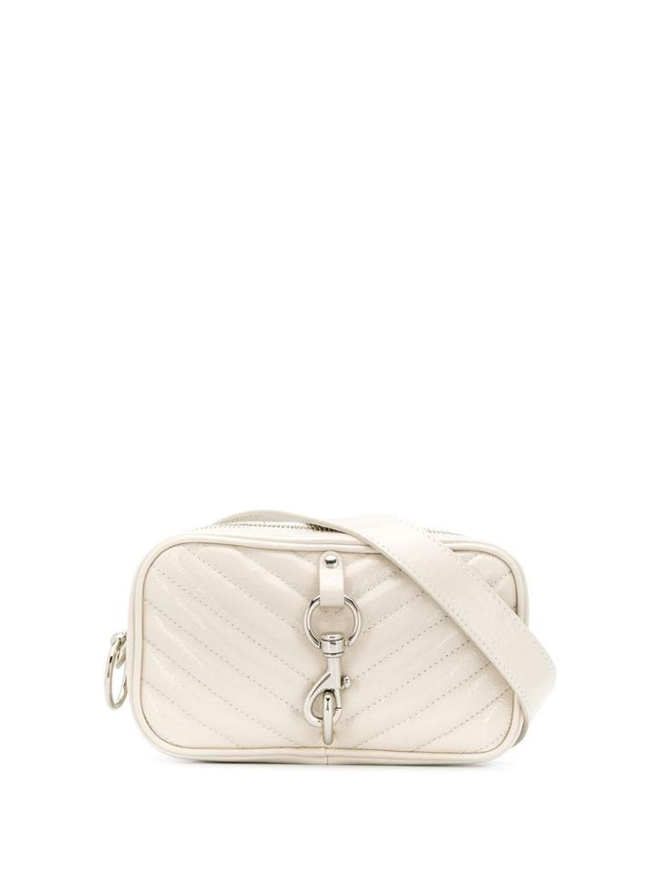 Rebecca Minkoff Quilted Camera Belt Bag - White