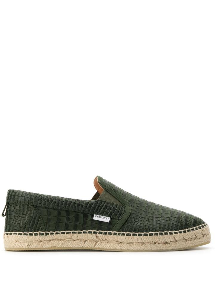 Jimmy Choo Vlad Espadrilles - Green
