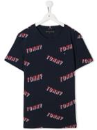 Tommy Hilfiger Junior Teen Tommy Print T-shirt - Blue