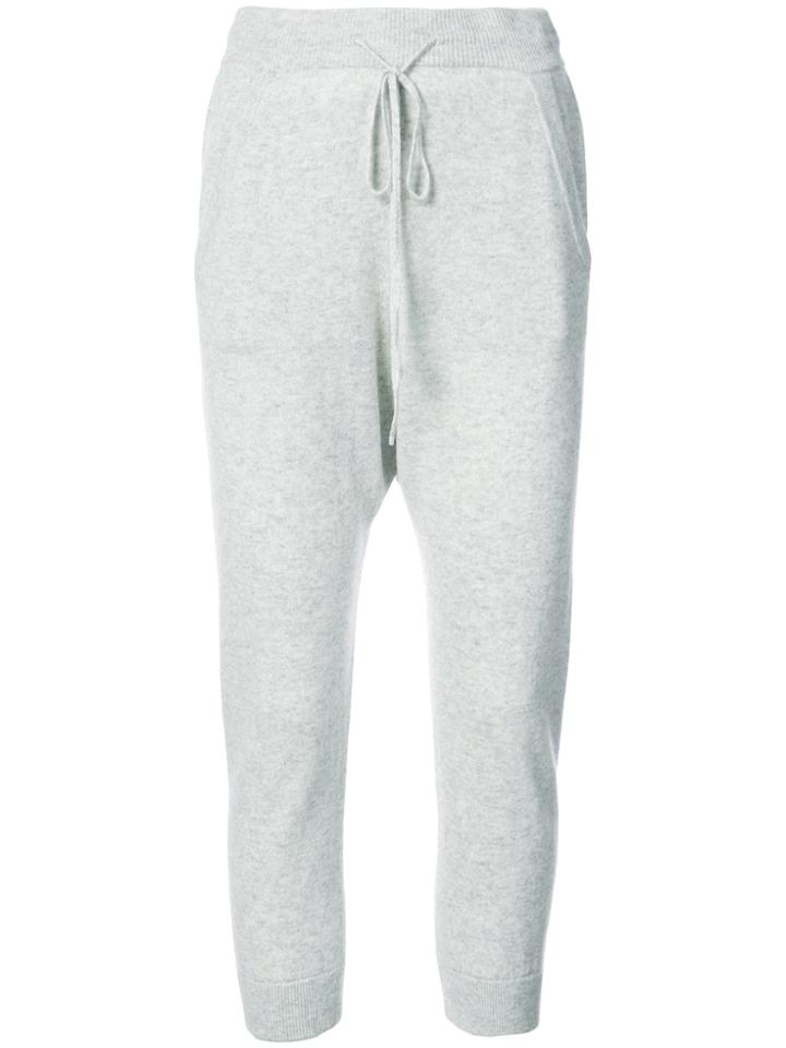 Nili Lotan Cropped Track Pants - Grey