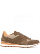 Hackett Suede Panel Lace-up Sneakers - Brown