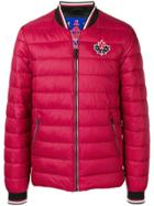 Moose Knuckles Zipped Padded Jacket - Red