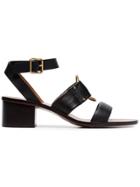 Chloé Black 40 Strappy Leather Sandals