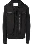 1017 Alyx 9sm Hooded Convertible Jacket - Black