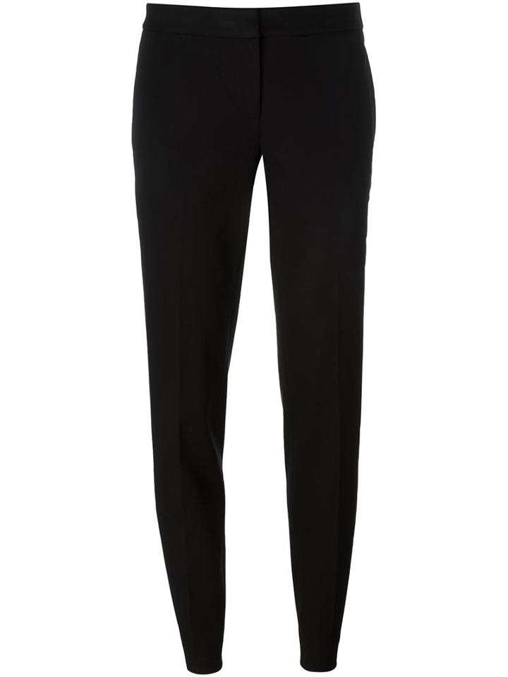 Michael Michael Kors 'miranda' Cropped Trousers, Women's, Size: 4, Black, Cotton/viscose/spandex/elastane