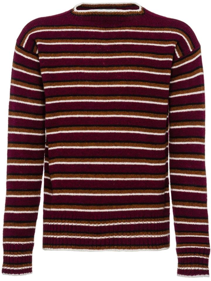 Prada Shetland Wool Sweater - Red