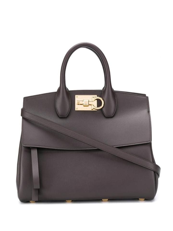 Salvatore Ferragamo The Studio Tote - Grey