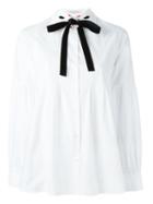 Vivetta 'maggiorana' Shirt, Women's, Size: 42, White, Cotton/spandex/elastane