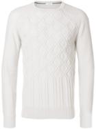 Paolo Pecora Crew Neck Jumper - Nude & Neutrals