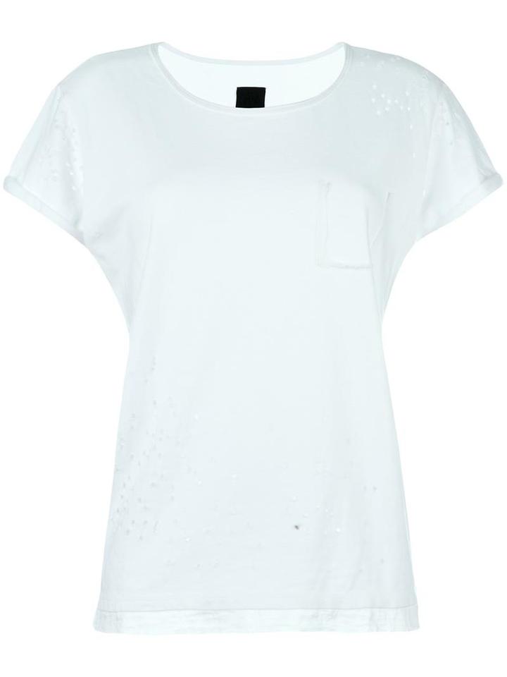 Rta 'isabelle' T-shirt, Women's, Size: Medium, White, Cotton/silk