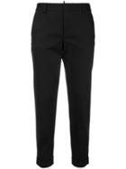 Dsquared2 Turn Up Trousers - Black