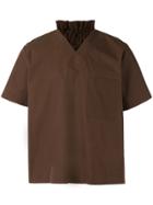 Craig Green Short-sleeve Pocket Shirt - Brown