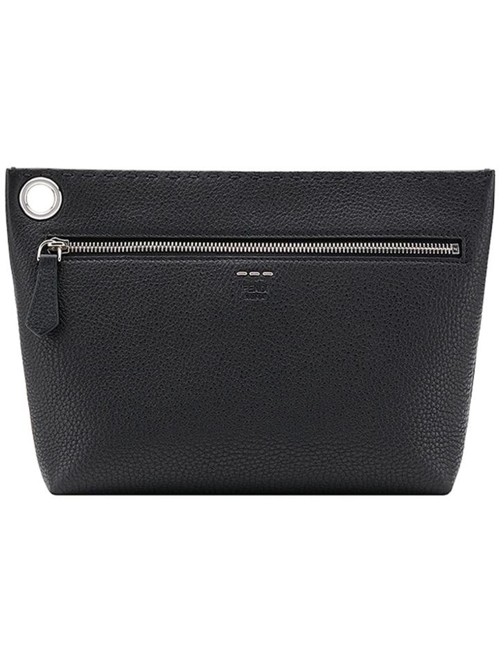 Fendi Selleria Pouch - Black