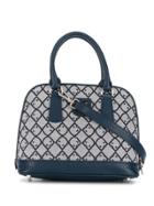 Furla Logo Print Tote - Blue